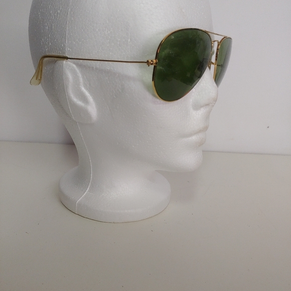 Vintage Ray Ban B&L USA AVIATOR Sunglasses Gold Pilot - Picture 5 of 8